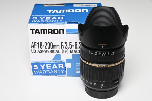 Tamron 18-200m 3,5-6,3 LD Aspherical IF Macro Nikon F-Mount  -Gebrauchtartikel-
